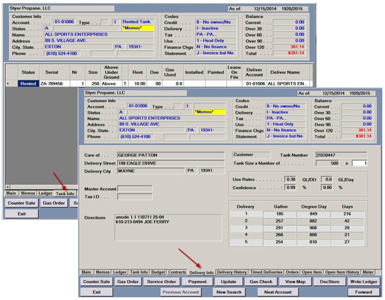 Tank Inventory Capital Tanks, Cylinders & Equipment | Suburban Software