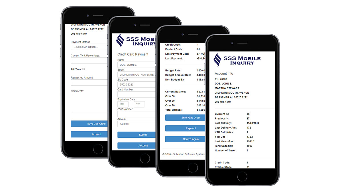 Propane Software with Mobile Inquiry | Suburban Software